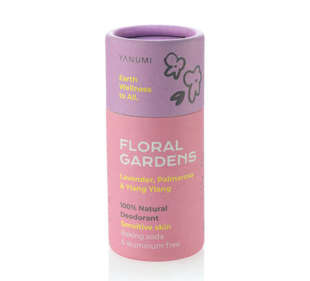 Naturalny dezodorant bez sody i bez aluminium YANUMI - Floral Gardens (60 ml)